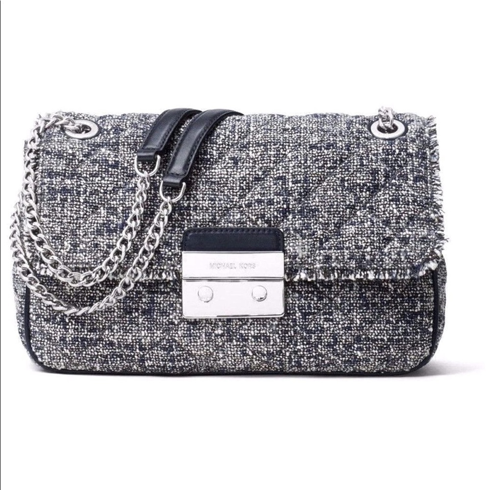 Michael Kors Tweed Crossbody Bag